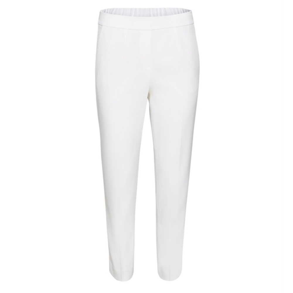 Aritzia Babaton White Linen Lyocell Conan Cropped Pants
